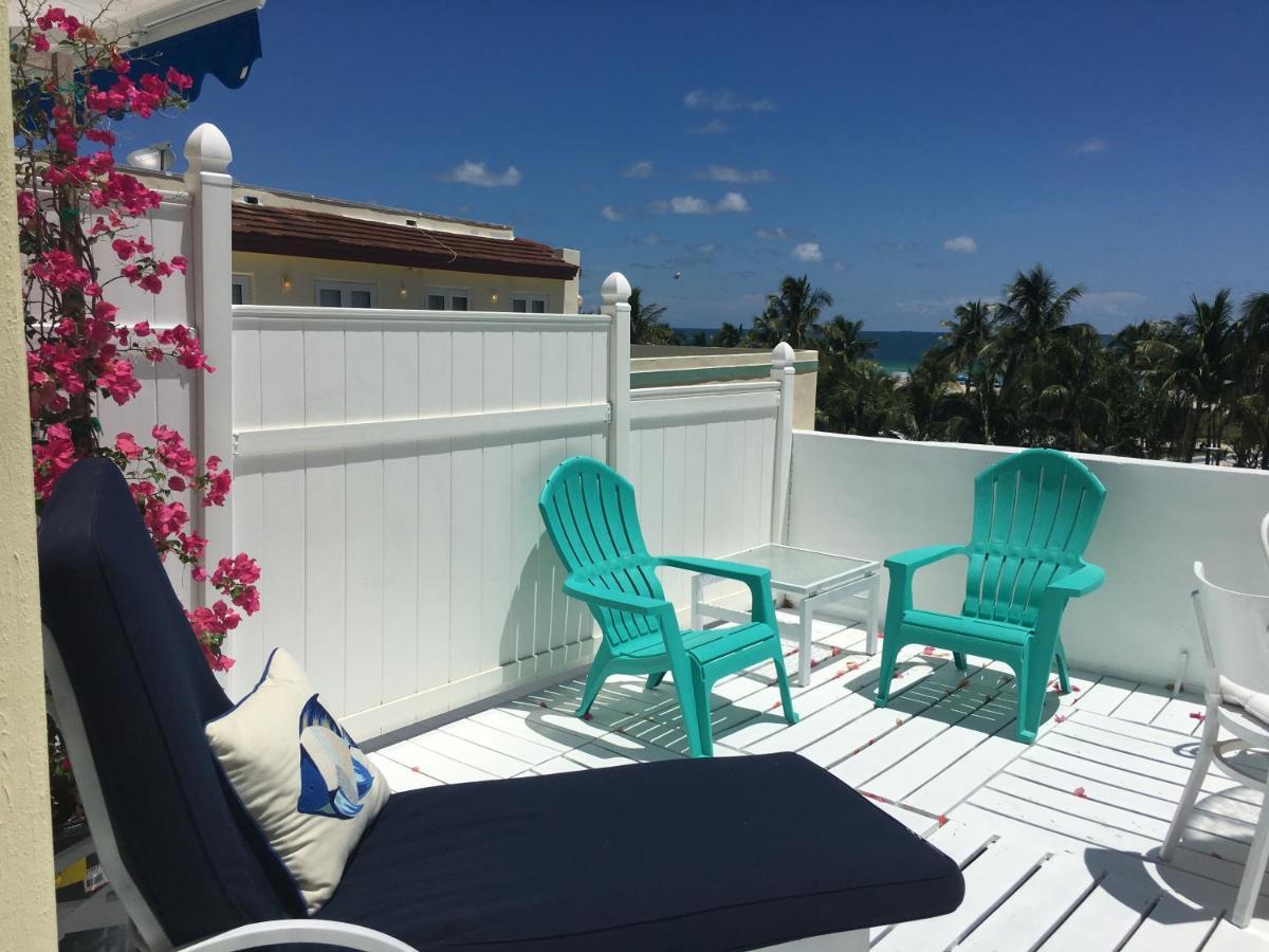 Sunrise Penthouse Ocean View Terrace Beach Few Steps Away Sobe Aparthotel Miami Beach Exterior photo